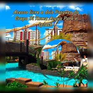 Spazzio Di Roma Com Acesso Ao Acqua Park Splash Apartamento